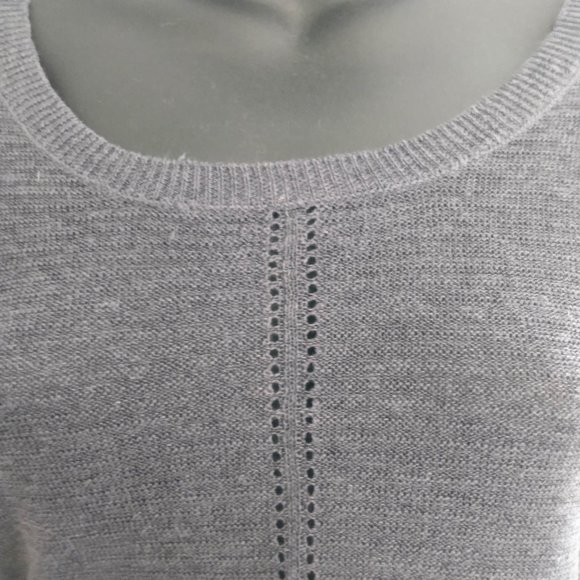 Simply Vera Vera Wang Charcoal PXS sweater - Picture 2 of 3